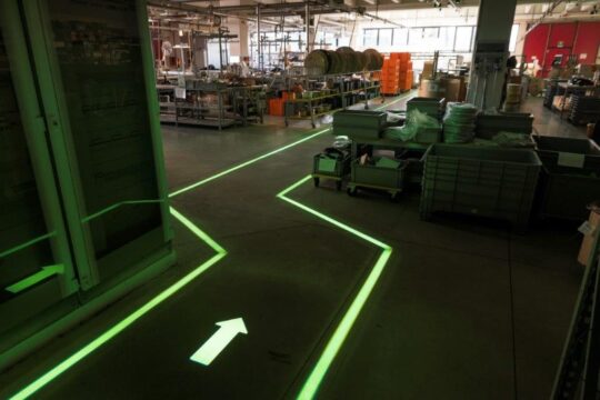 Segnaletica orizzontale e i benefici del safety lighting
